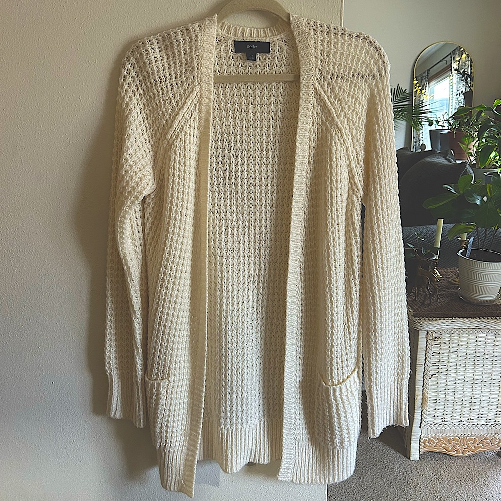 Mossimo Cream Cardigan